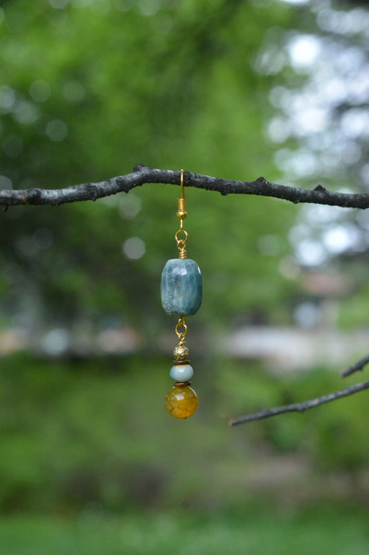 Tiger's Eye Küpe