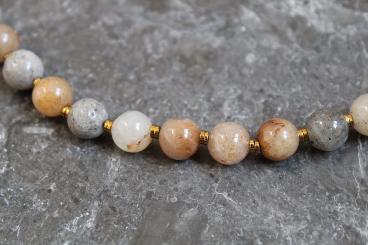 Sienna Agate Kolye